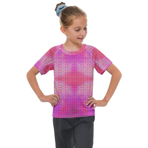 Engulfing Love Kids  Mesh Piece Tee by Thespacecampers