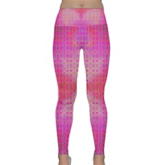 Engulfing Love Lightweight Velour Classic Yoga Leggings by Thespacecampers