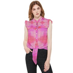 Engulfing Love Frill Detail Shirt by Thespacecampers