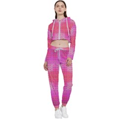 Engulfing Love Cropped Zip Up Lounge Set by Thespacecampers