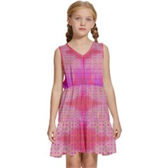 Engulfing Love Kids  Sleeveless Tiered Mini Dress