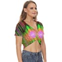 Blast Away Twist Front Crop Top View3