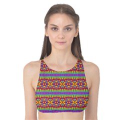 Eye Swirl Tank Bikini Top