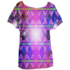 Starburst Women s Oversized Tee by Thespacecampers