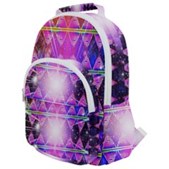 Starburst Rounded Multi Pocket Backpack by Thespacecampers