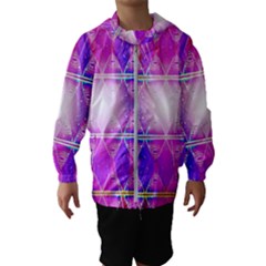 Starburst Kids  Hooded Windbreaker by Thespacecampers