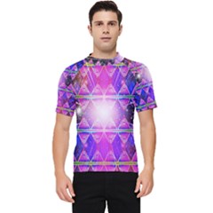 Starburst Men s Short Sleeve Rash Guard by Thespacecampers