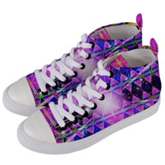 Starburst Women s Mid-top Canvas Sneakers by Thespacecampers