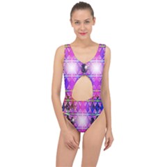 Starburst Center Cut Out Swimsuit by Thespacecampers