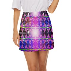 Starburst Mini Front Wrap Skirt by Thespacecampers