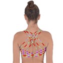 Tritwisst Cross String Back Sports Bra View2