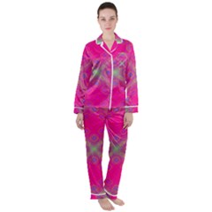 Pinky Brain Satin Long Sleeve Pajamas Set by Thespacecampers