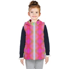 Patterned Kids  Hooded Puffer Vest by Thespacecampers