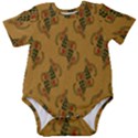 Flowers-001 Baby Short Sleeve Onesie Bodysuit View1