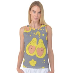 Avocado-yellow Women s Basketball Tank Top by nate14shop