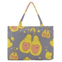 Avocado-yellow Zipper Medium Tote Bag View1