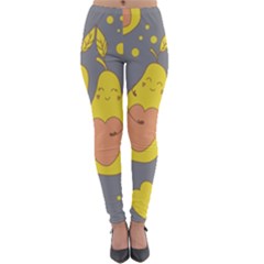 Avocado-yellow Lightweight Velour Leggings