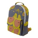 Avocado-yellow Flap Pocket Backpack (Large) View1