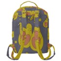 Avocado-yellow Flap Pocket Backpack (Large) View3