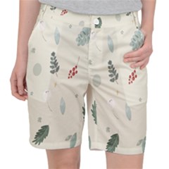 Background-gry Abstrac Pocket Shorts by nate14shop