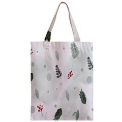 Background-white Abstrack Zipper Classic Tote Bag