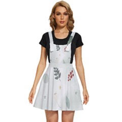 Background-white Abstrack Apron Dress by nate14shop