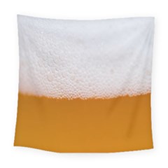 Beer-001 Square Tapestry (large) by nate14shop