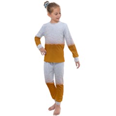 Beer-001 Kids  Long Sleeve Set  by nate14shop