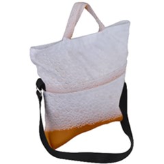 Beer-001 Fold Over Handle Tote Bag by nate14shop