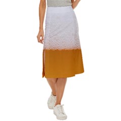 Beer-001 Midi Panel Skirt