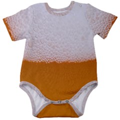 Beer-001 Baby Short Sleeve Onesie Bodysuit