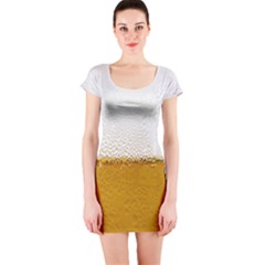 Beer-002 Short Sleeve Bodycon Dress by nate14shop