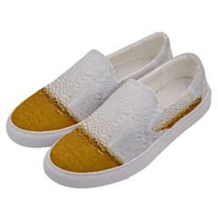 Beer-002 Men s Canvas Slip Ons by nate14shop