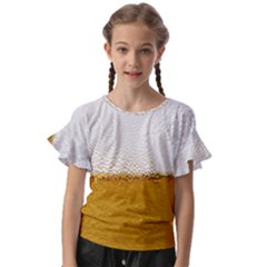 Beer-002 Kids  Cut Out Flutter Sleeves by nate14shop