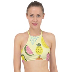 Graphic-fruit Racer Front Bikini Top by nate14shop