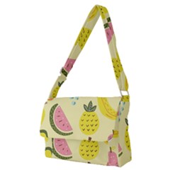 Graphic-fruit Full Print Messenger Bag (m)