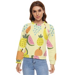 Graphic-fruit Women s Long Sleeve Raglan Tee