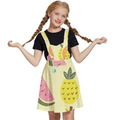 Graphic-fruit Kids  Apron Dress