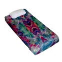 Painted flames symmetry IV Fitted Sheet (Single Size) View2