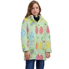 Eggs Kid s Hooded Longline Puffer Jacket