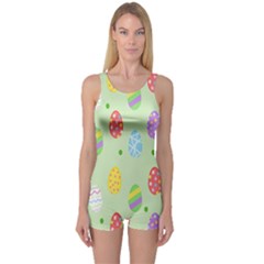 Eggs One Piece Boyleg Swimsuit by nate14shop