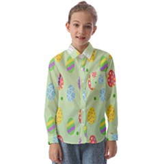 Eggs Kids  Long Sleeve Shirt