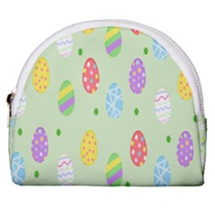 Eggs Horseshoe Style Canvas Pouch