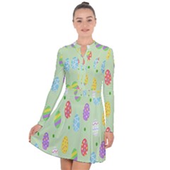 Eggs Long Sleeve Panel Dress by nate14shop