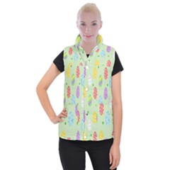 Eggs Women s Button Up Vest by nate14shop