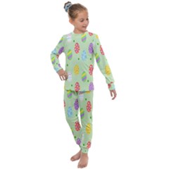 Eggs Kids  Long Sleeve Set  by nate14shop