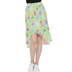 Eggs Frill Hi Low Chiffon Skirt by nate14shop