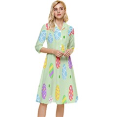 Eggs Classy Knee Length Dress