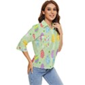 Eggs Women s Quarter Sleeve Pocket Shirt View2