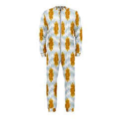 Flowers-gold-blue Onepiece Jumpsuit (kids)